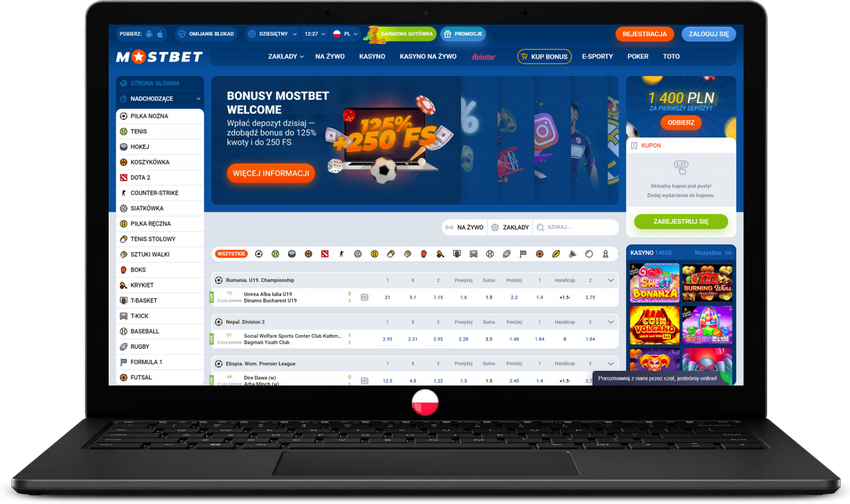 Почувствуйте атмосферу Лас-Вегаса в казино Mostbet Live!